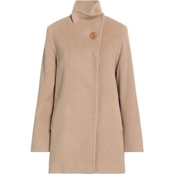 cappotti Cinzia Rocca marrone tinta unita