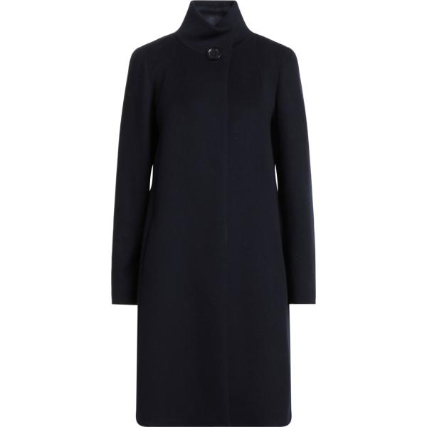 cappotti Cinzia Rocca blu tinta unita