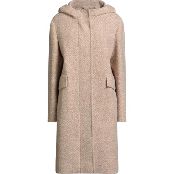 cappotti Cinzia Rocca marrone tinta unita