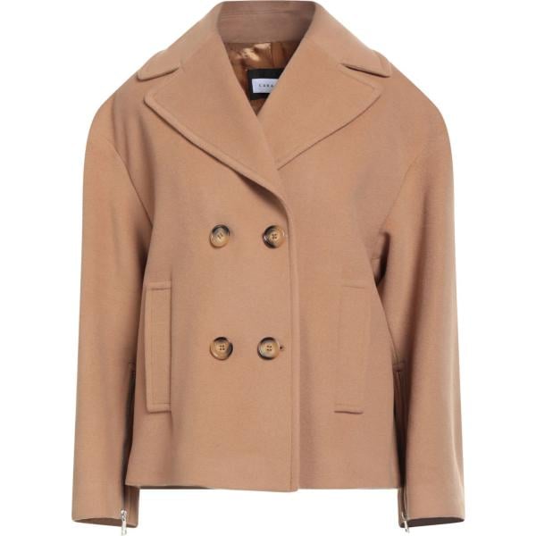 cappotti Caractère marrone tinta unita