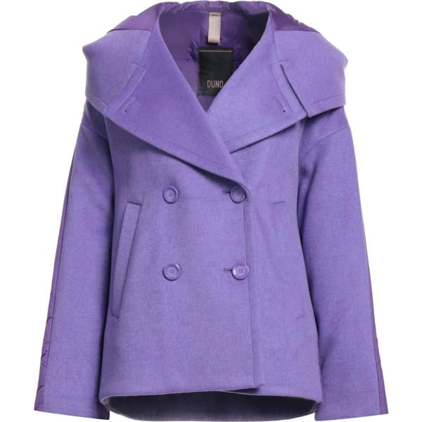 caban Duno viola tinta unita