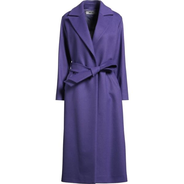 cappotti Annie Paris viola tinta unita