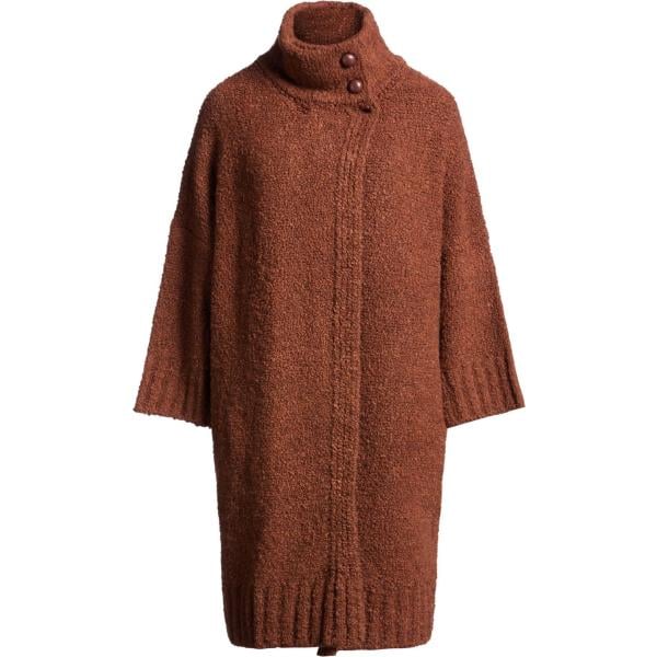 cappotti Liu •Jo marrone tinta unita