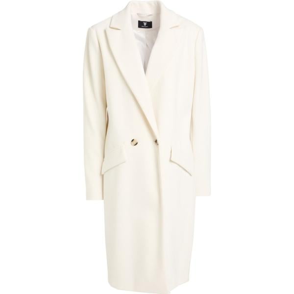 cappotti Fracomina bianco tinta unita