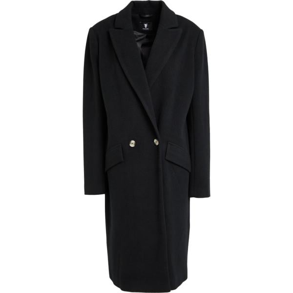cappotti Fracomina nero tinta unita