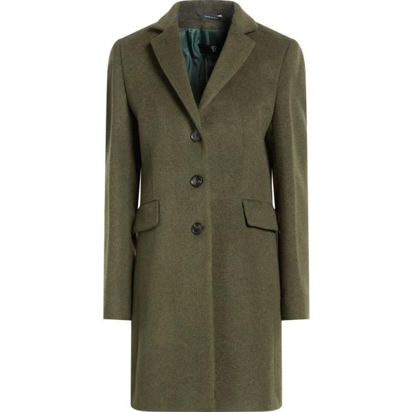 cappotti Sopi verde tinta unita