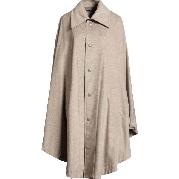 Mantella da donna in beige sabbia monopetto senza maniche con bottoni in lana Vivienne Westwood Vivienne Westwood