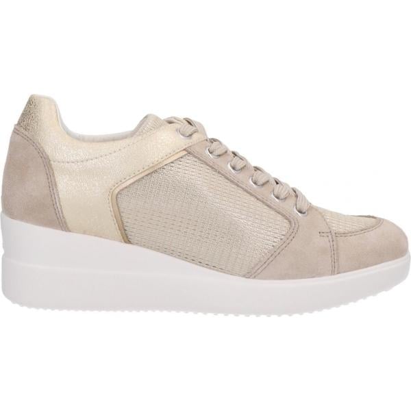 sneakers Geox grigio tinta unita