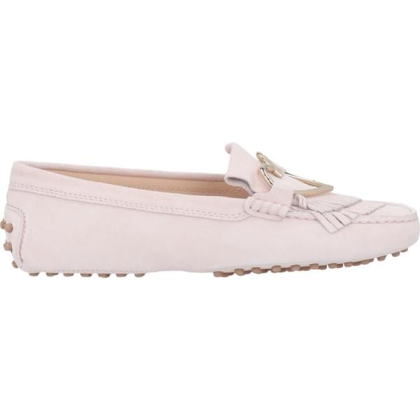 mocassini Tods rosa tinta unita