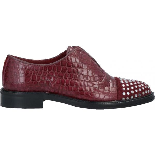 mocassini Trussardi Jeans rosso con stampe
