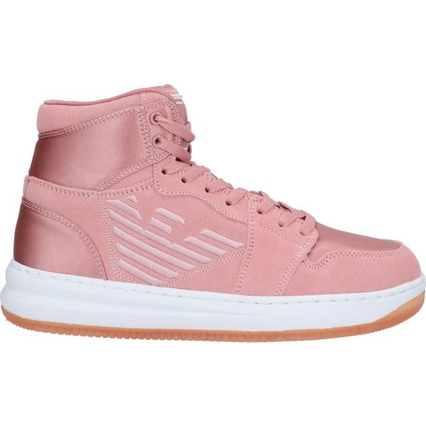 sneakers Emporio Armani rosa tinta unita