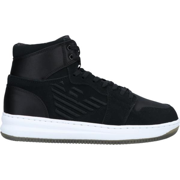 sneakers Emporio Armani nero tinta unita