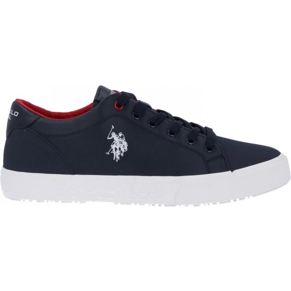 sneakers U.s.polo Assn. blu tinta unita