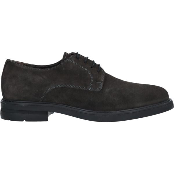 scarpe stringate CAFèNOIR grigio tinta unita