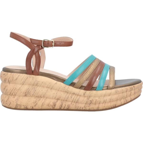 sandali in pelle Geox marrone