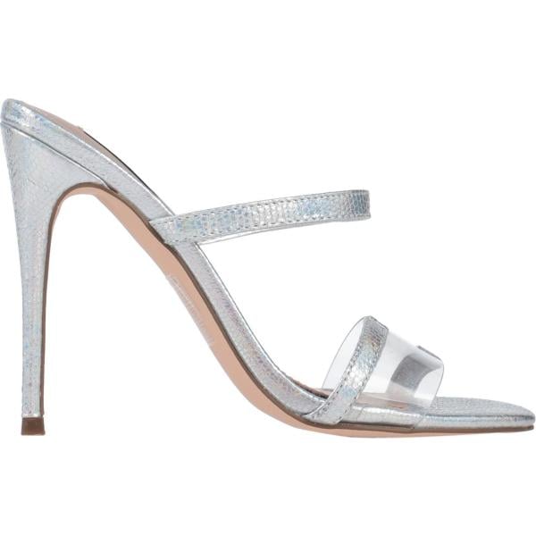 sandali col tacco Steve Madden grigio tinta unita