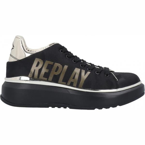 sneakers Replay nero tinta unita