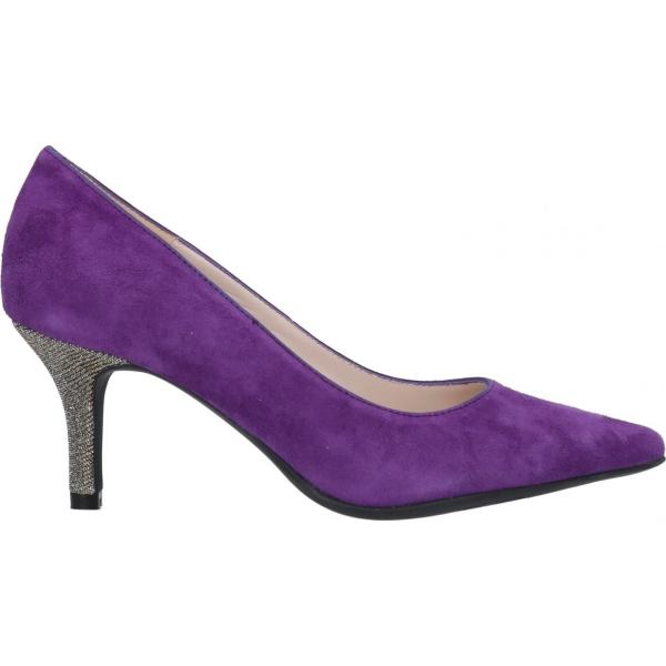 décolleté Marian viola tinta unita