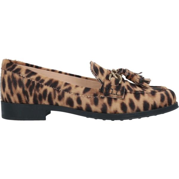 mocassini Tods marrone animalier