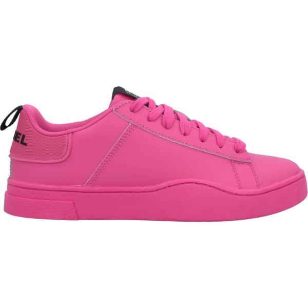 sneakers Diesel rosa tinta unita