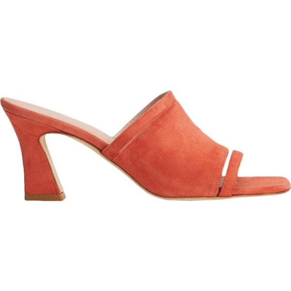 sandali in pelle 8 by YOOX rosso tinta unita