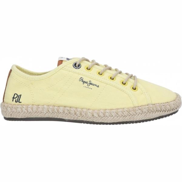 sneakers Pepe Jeans giallo tinta unita