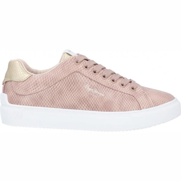 sneakers Pepe Jeans bianco tinta unita