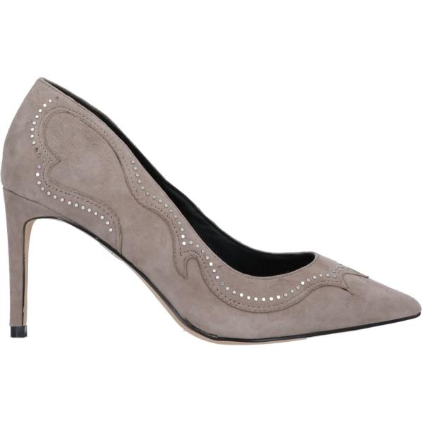 décolleté Allsaints grigio tinta unita