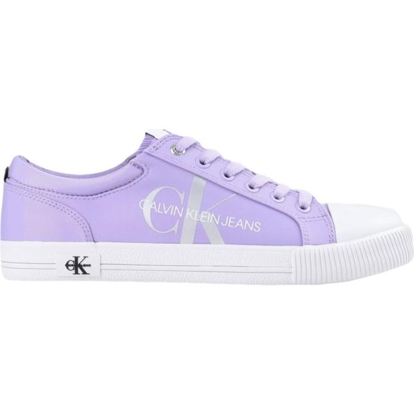 sneakers Calvin Klein Jeans bianco tinta unita