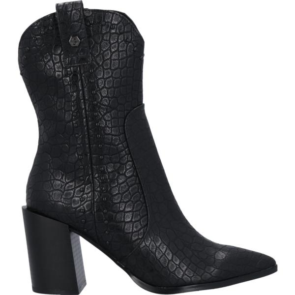 stivaletti Gattinoni nero con stampe