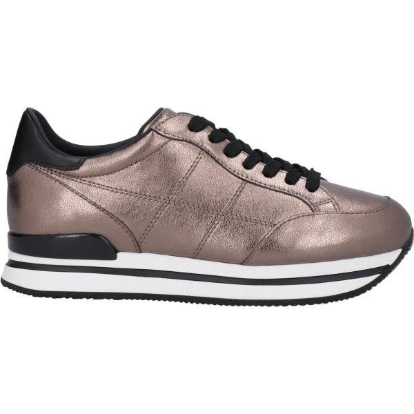 sneakers Hogan marrone tinta unita