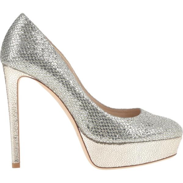 décolleté Jimmy Choo grigio tinta unita