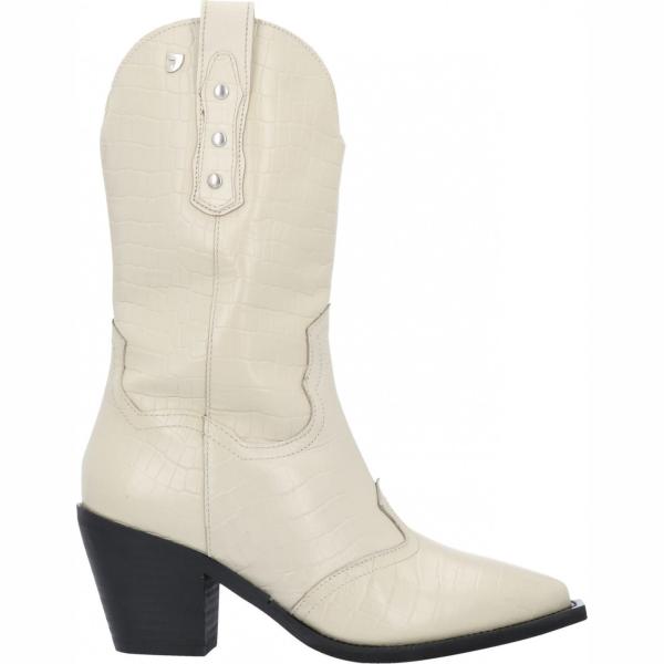 stivaletti Gioseppo bianco con stampe