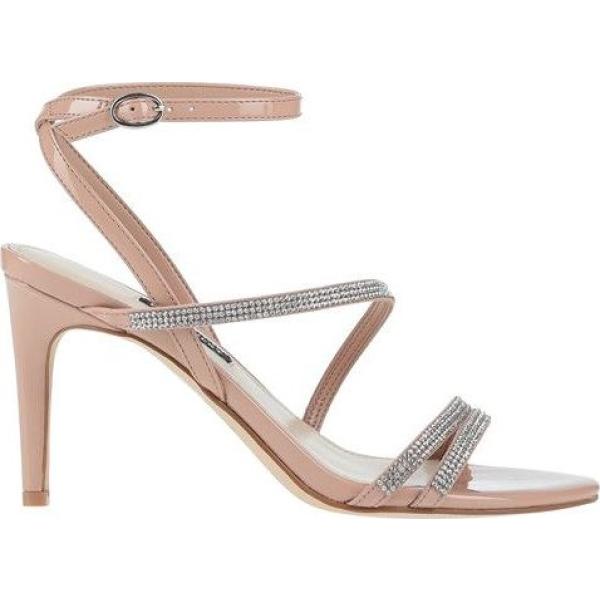 sandali col tacco Nine West marrone tinta unita