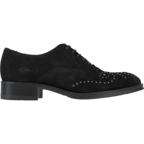 scarpe stringate Maritan nero tinta unita