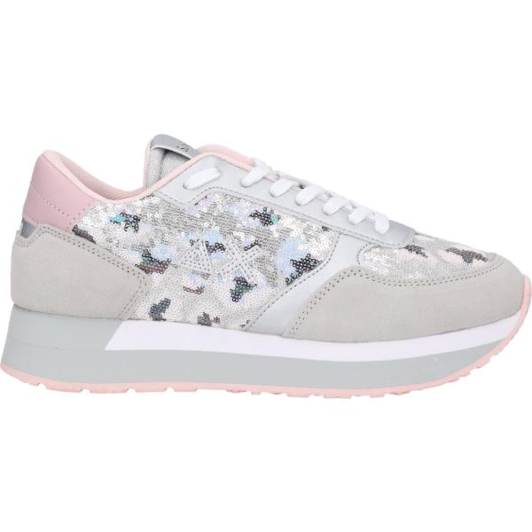 sneakers Sun 68 grigio animalier