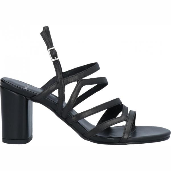 sandali col tacco Vagabond Shoemakers nero tinta unita