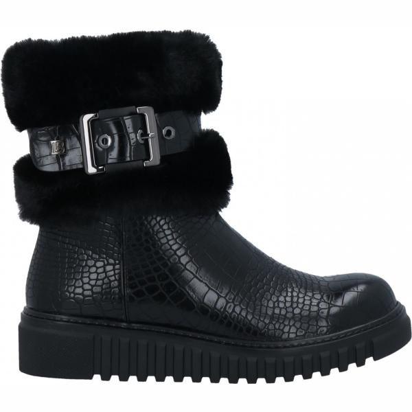stivaletti Laura Biagiotti nero con stampe