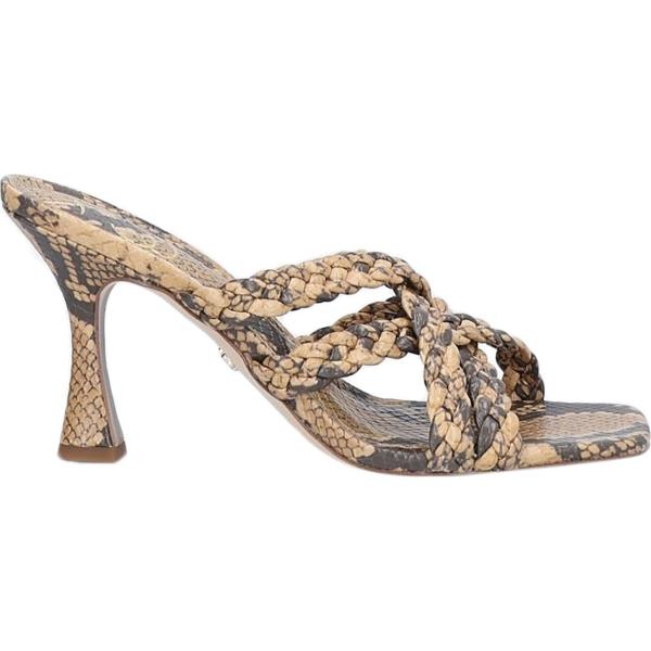 sandali col tacco Sam Edelman marrone animalier