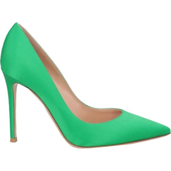 décolleté Gianvito Rossi verde tinta unita