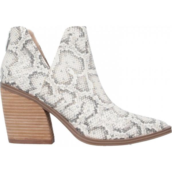 stivaletti Steve Madden bianco animalier