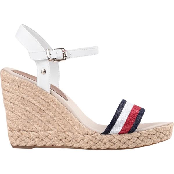 sandali in pelle Tommy Hilfiger marrone