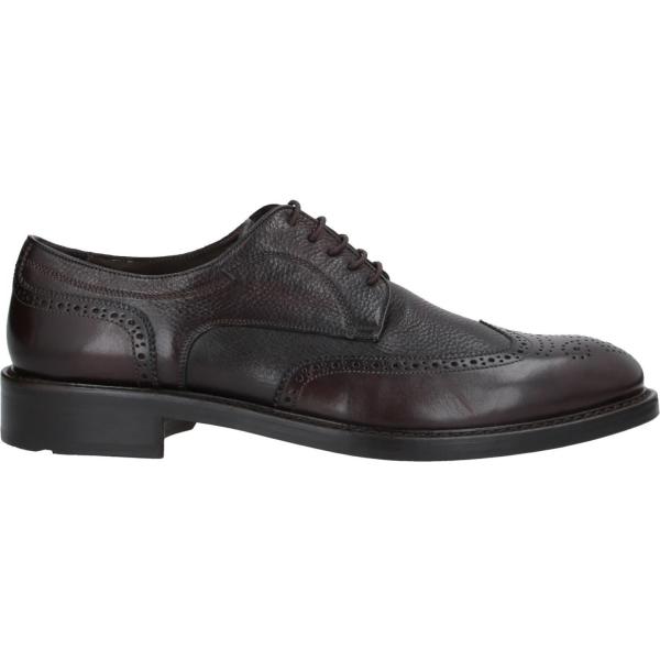 scarpe stringate Pollini nero tinta unita