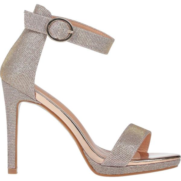 sandali col tacco Cristin viola