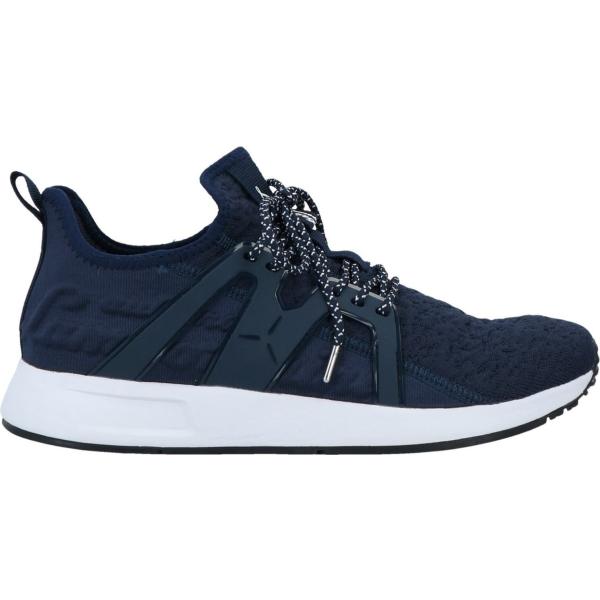 sneakers Automobili Lamborghini blu tinta unita