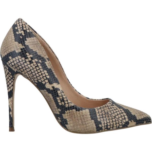 décolleté Steve Madden grigio animalier