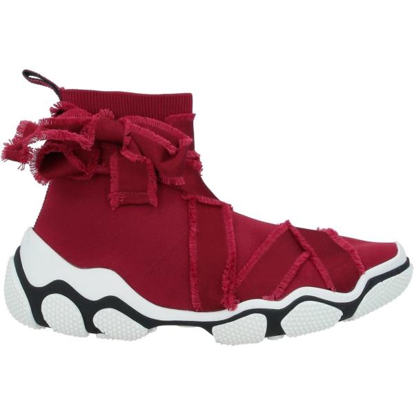 sneakers Red(V) rosso tinta unita