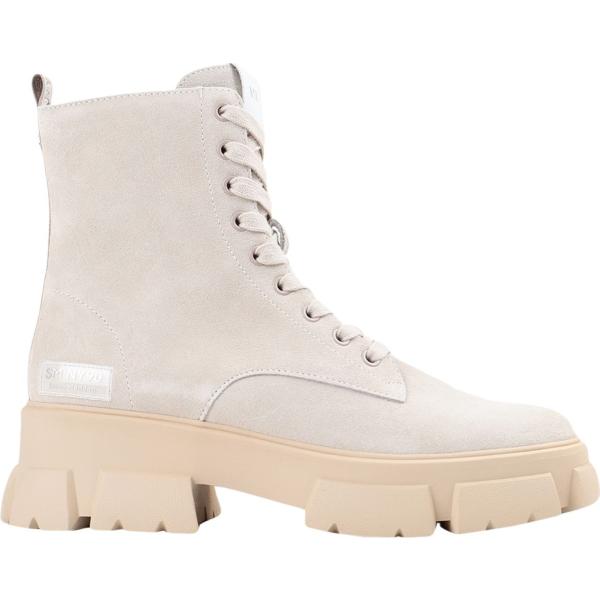 stivaletti Steve Madden bianco tinta unita