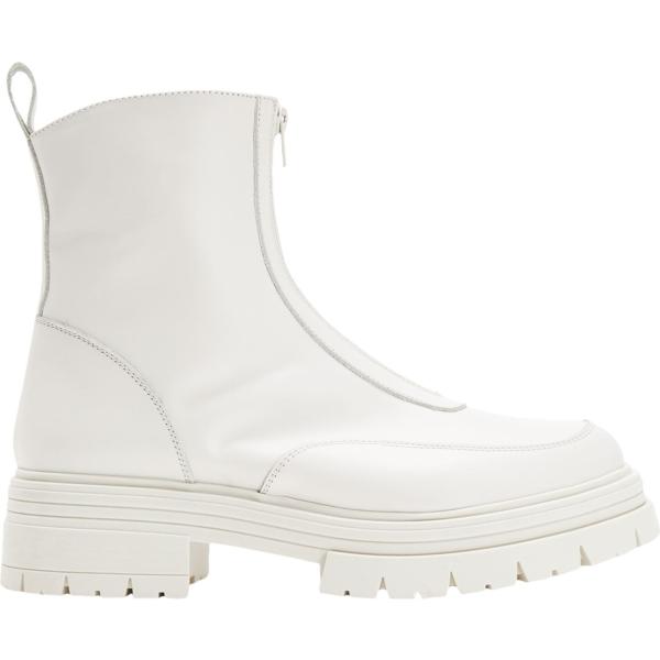 stivaletti 8 by YOOX bianco tinta unita