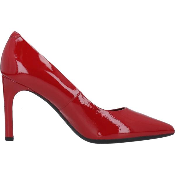 décolleté Geox rosso tinta unita